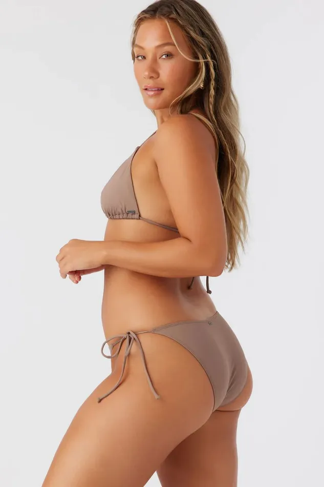 SALTWATER SOLIDS MARACAS TIE SIDE BOTTOMS Deep Taupe Women O039NEILL Collections