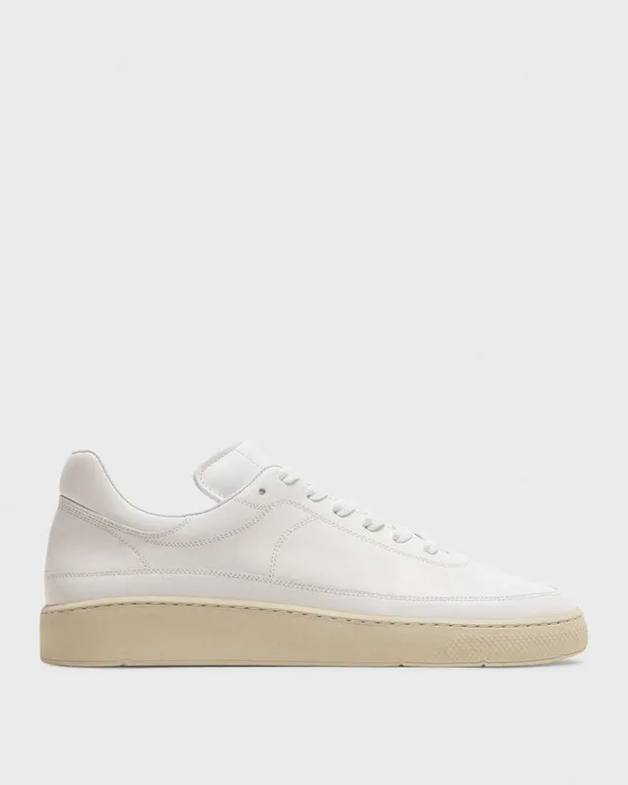 Shoes Women Theory Sneaker In Leather White