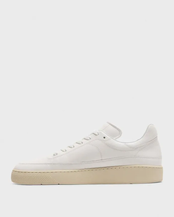 Shoes Women Theory Sneaker In Leather White