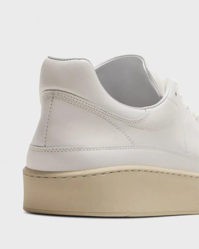 Shoes Women Theory Sneaker In Leather White