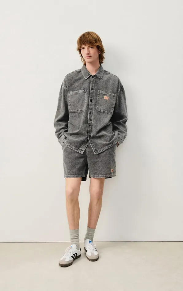Shorts Jazy Grey Men American Vintage Shorts Shorts Jazy Grey Men American Vintage Shorts