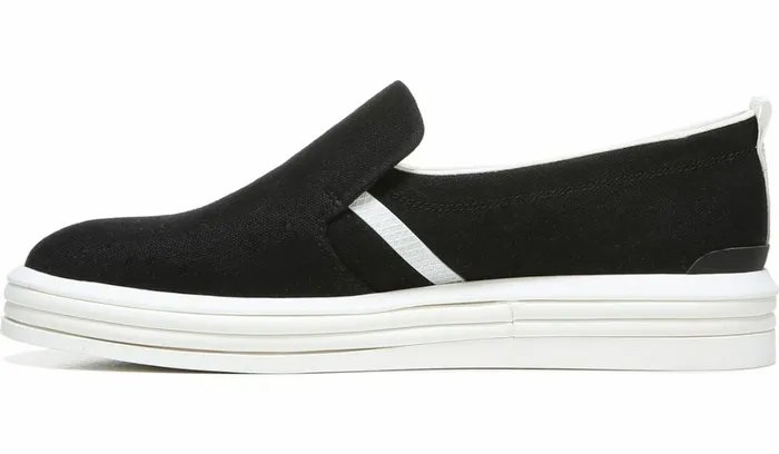 Sneakers Women Franco Sarto Franco Maldives Slip On Sneaker Black Canvas