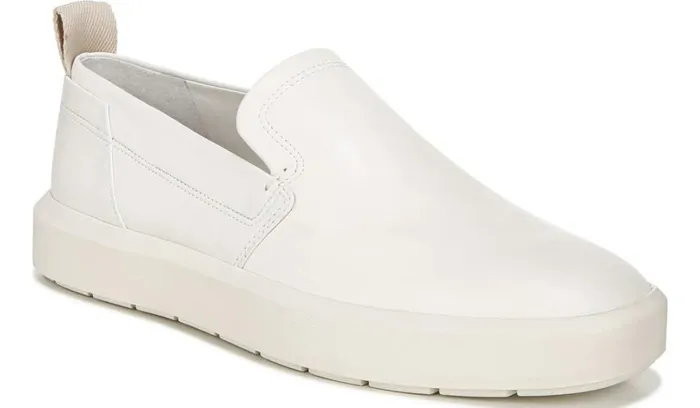 Sneakers Women Franco Sarto Sarto Prato Slip On Platform Sneaker Putty Leather