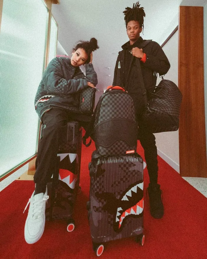 SPRAYGROUND HENNY BLACK TOILETRY BAG Bags