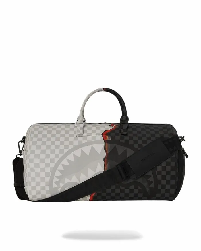 SPRAYGROUND RING OF FIRE LARGE DUFFLE Bags