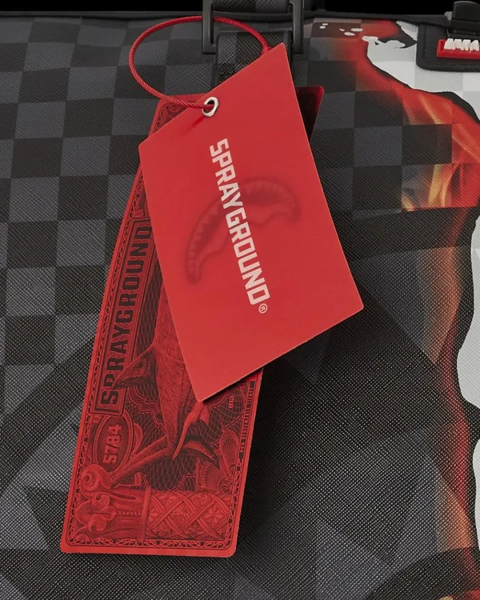 SPRAYGROUND RING OF FIRE LARGE DUFFLE Bags