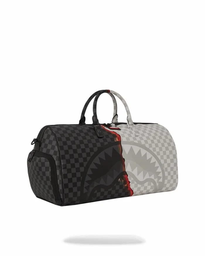SPRAYGROUND RING OF FIRE LARGE DUFFLE Bags