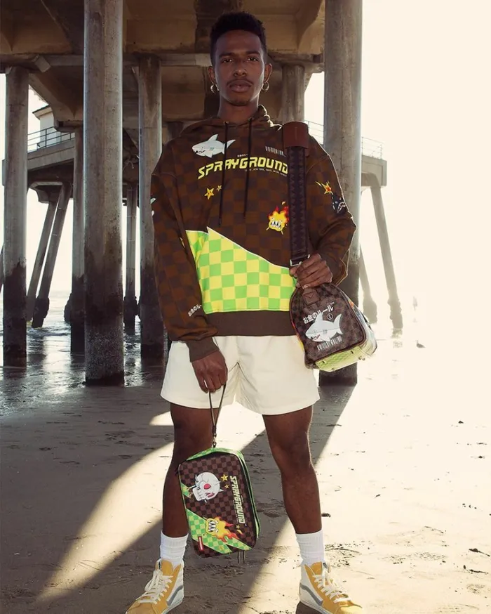 SPRAYGROUND WTF SHARK TOILETRY BAG Bags