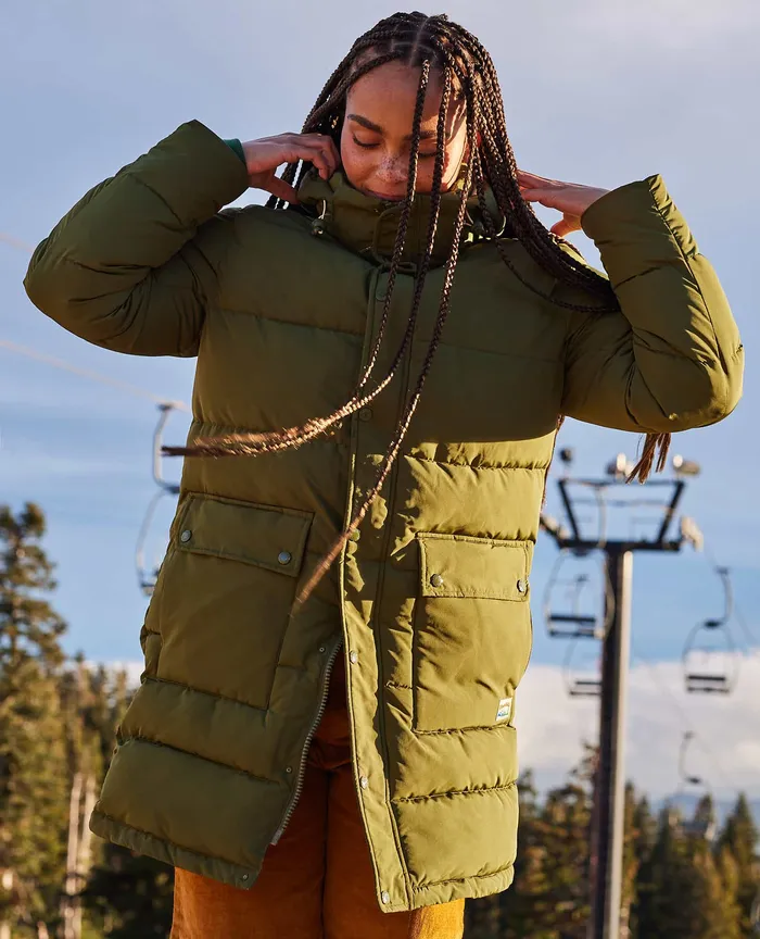 Spruce Wood Parka Chive Jackets and Layers ToadandCo Women8217s