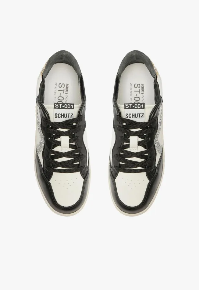 St001 Leather Sneaker Silver Women Schutz Shoes Sneakers St001 Leather Sneaker Silver Women Schutz Shoes Sneakers