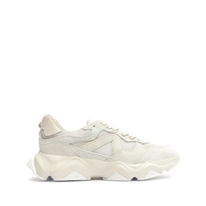 St2940 Suede Sneaker White Women Schutz Shoes Sneakers