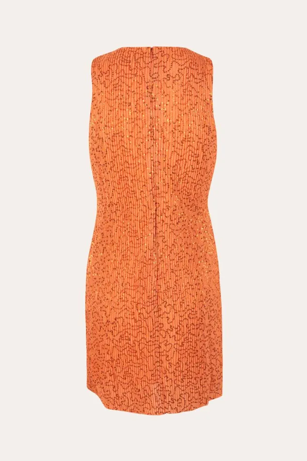 Stine Goya Dresses Louiza Dress 8211 Orange 8211 Women