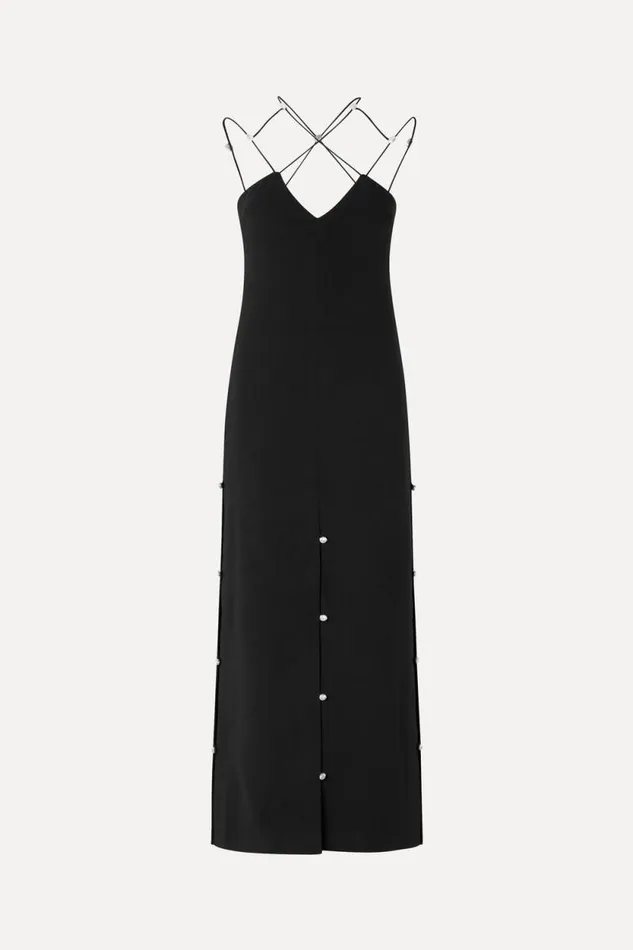 Stine Goya Dresses SGChristabel Dress 8211 Jet Black 8211 Women