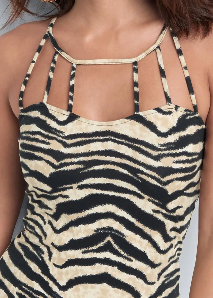 STRAPPY DETAIL TOP Black Multi Women VENUS Venus Basics Tops