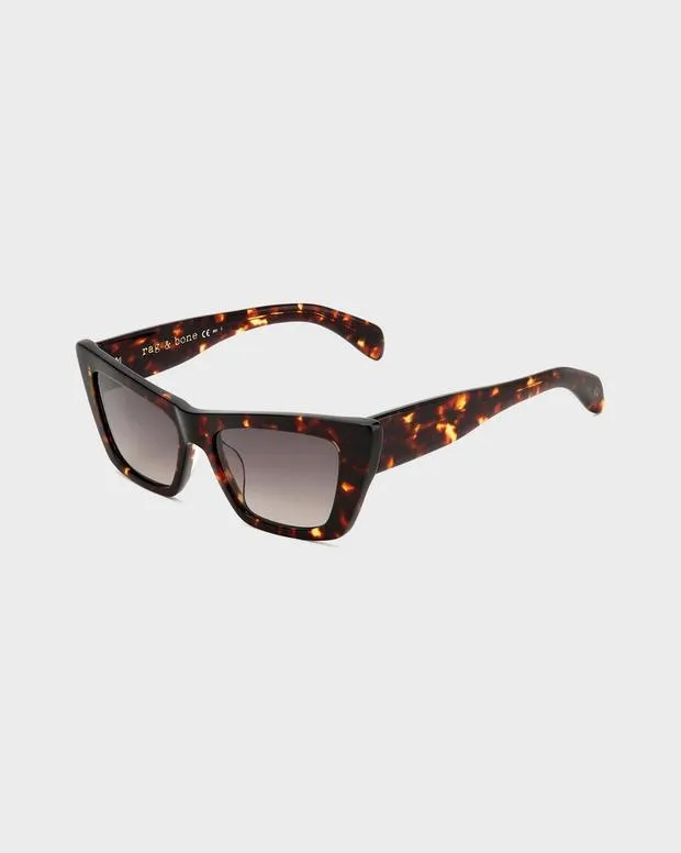 Sunglasses Women Rag and Bone Delphine Havana