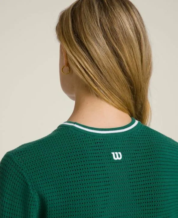 Sweaters Women Wilson Avalon Sweater Club Green Sweaters Women Wilson Avalon Sweater Club Green