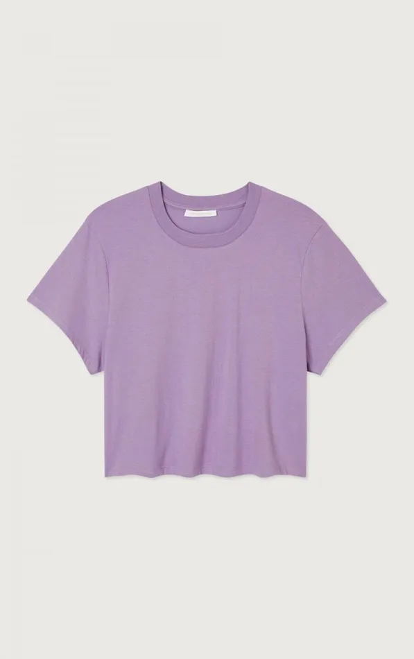 TShirt Ypawood Amethyst Melange Women American Vintage Short Sleeve TShirts TShirt Ypawood Amethyst Melange Women American Vintage Short Sleeve TShirts