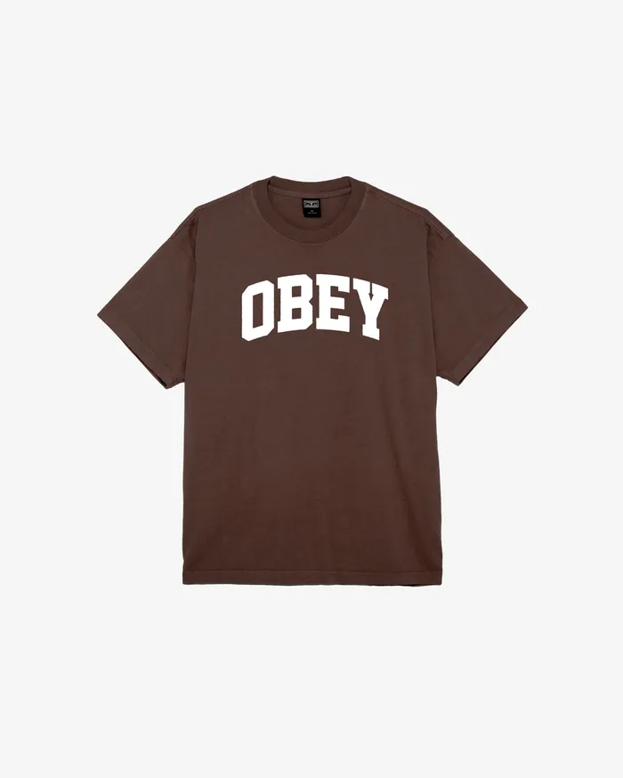 TSHIRTS Men COLLEGIATE HEAVYWEIGHT TSHIRT Java OBEY Clothing
