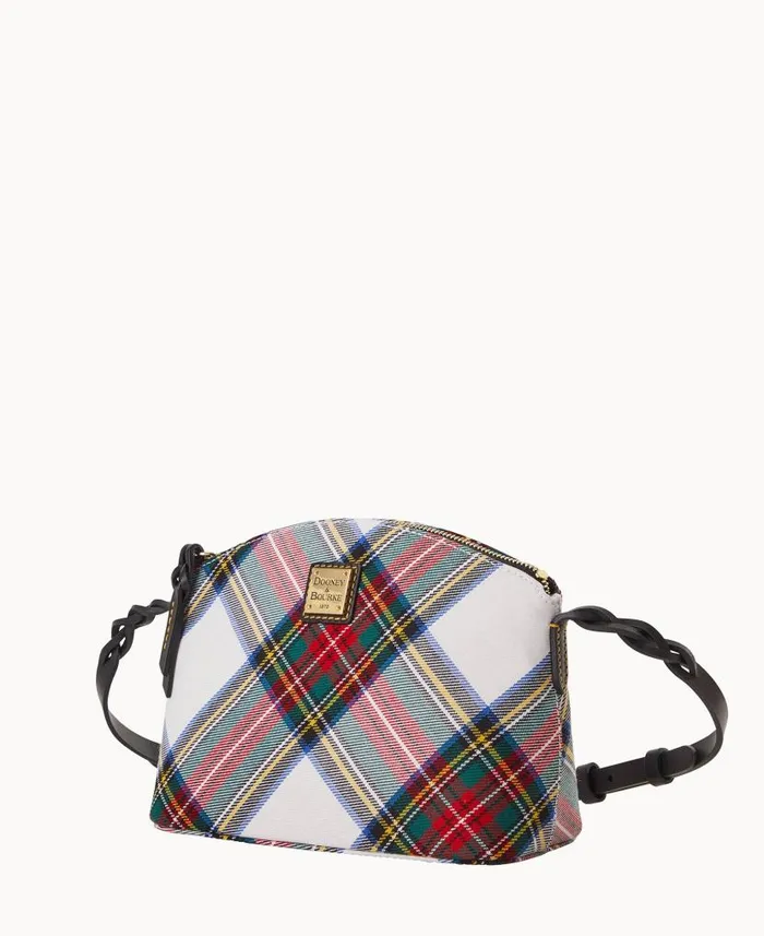Tartan Penny Crossbody White Woman Dooney and Bourke Crossbodies Tartan Penny Crossbody White Woman Dooney and Bourke Crossbodies