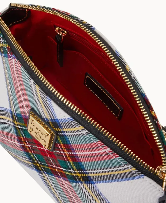 Tartan Penny Crossbody White Woman Dooney and Bourke Crossbodies Tartan Penny Crossbody White Woman Dooney and Bourke Crossbodies
