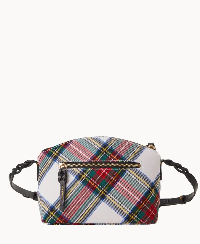 Tartan Penny Crossbody White Woman Dooney and Bourke Crossbodies Tartan Penny Crossbody White Woman Dooney and Bourke Crossbodies