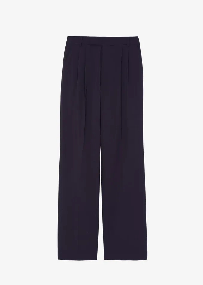 The Frankie Shop Bottoms Beo Suit Pants 8211 Purple 8211 Men