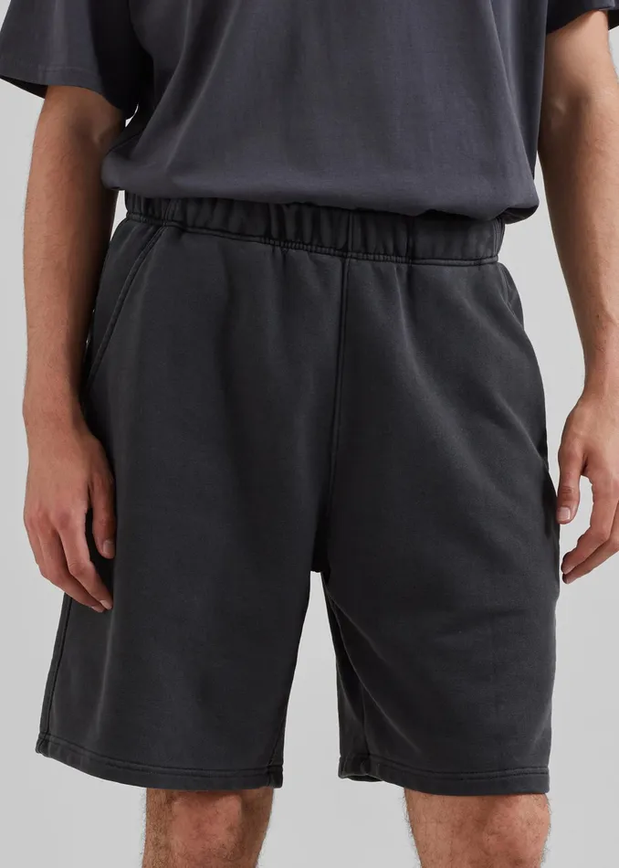 The Frankie Shop Bottoms Christian Shorts 8211 Charcoal 8211 Men