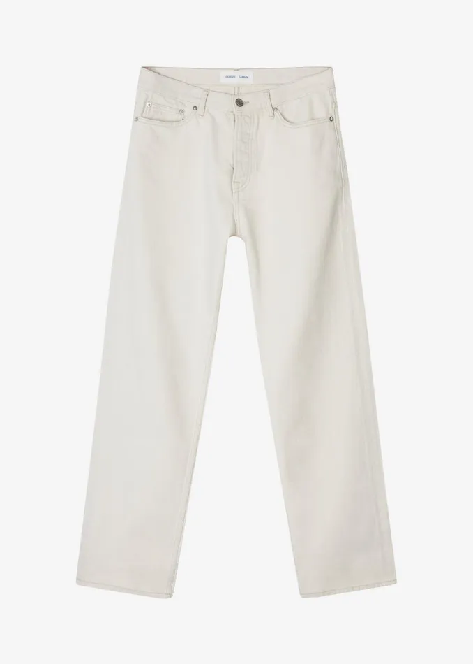 The Frankie Shop Bottoms Samse Samse Saeddie Jeans 8211 Natural 8211 Men