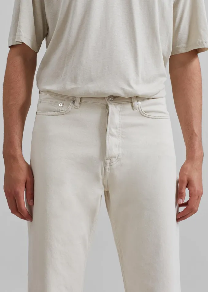The Frankie Shop Bottoms Samse Samse Saeddie Jeans 8211 Natural 8211 Men