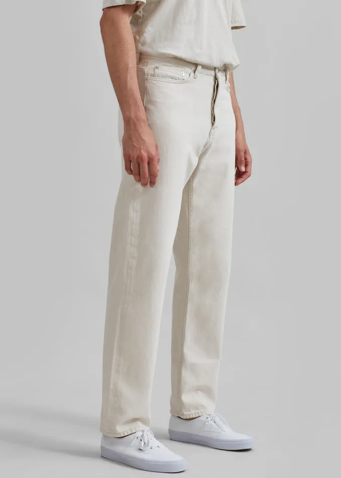 The Frankie Shop Bottoms Samse Samse Saeddie Jeans 8211 Natural 8211 Men