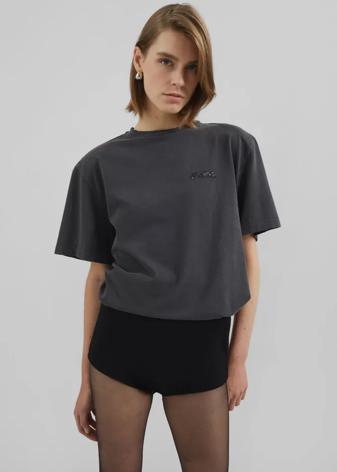 The Frankie Shop Loungewear Alissa Knit Briefs 8211 Black 8211 Women