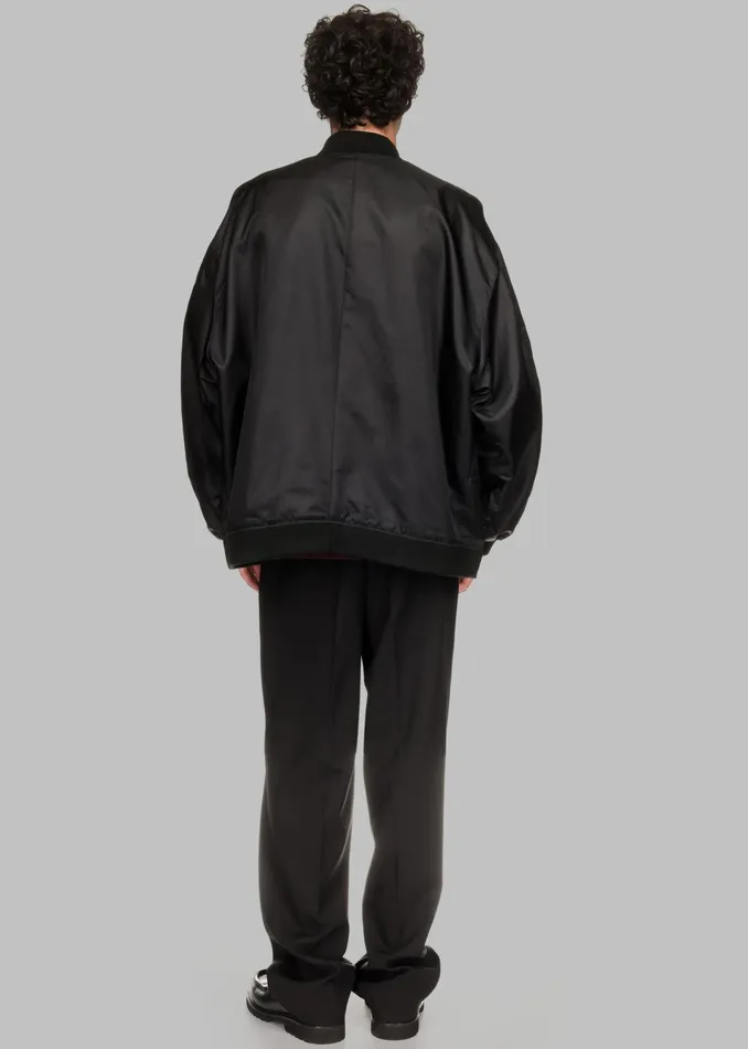 The Frankie Shop Outerwear Lawrence Bomber Jacket X Barbie 8211 Black 8211 MenWomen