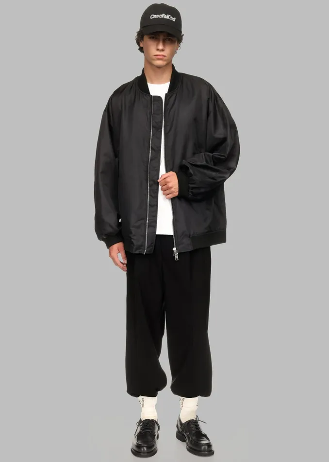 The Frankie Shop Outerwear Lawrence Bomber Jacket X Barbie 8211 Black 8211 MenWomen