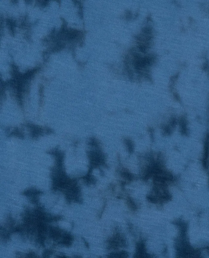 ToadandCo Men8217s Primo Long Sleeve Henley True Navy Tie Dye Men8217s Shirts