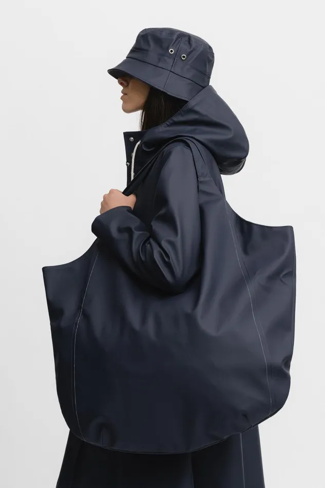 Tote Bags Women Stutterheim Svea Bag Navy