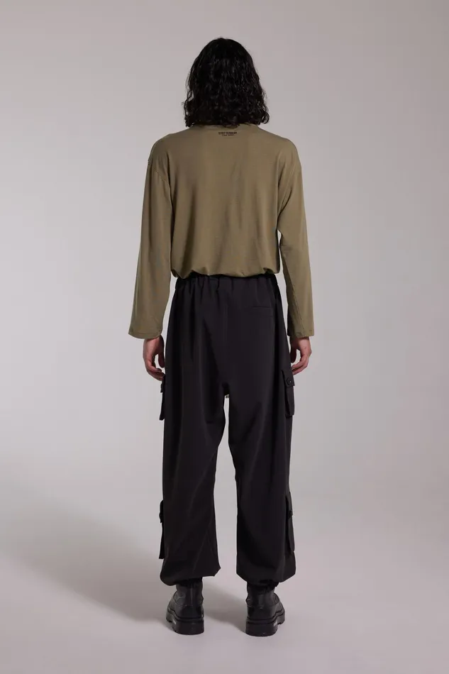 Trousers Men Stutterheim Kvala Matte Trousers Black