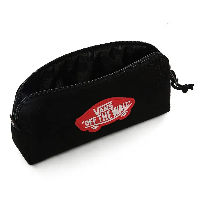 Vans Bags and Backpacks Kids Off The Wall Pencil Pouch Black
