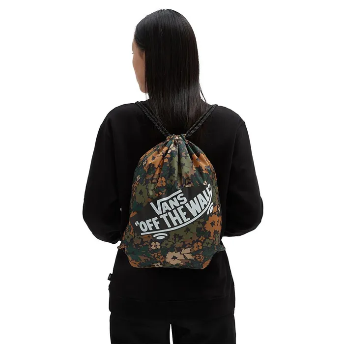 Vans Bags and Backpacks Women Drawstring Bag Green