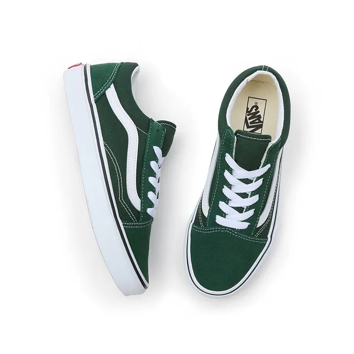 Vans Classics Kids Youth Color Theory Old Skool Shoes 814 Years Green