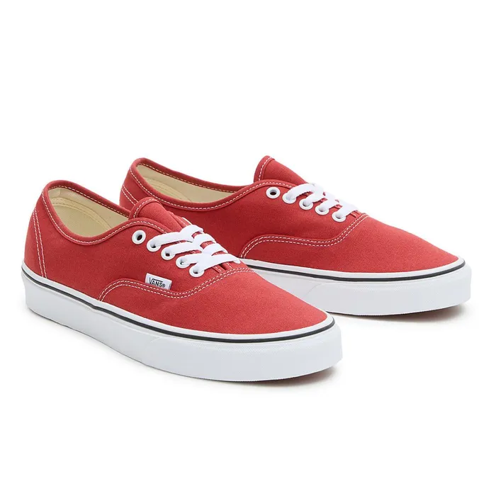 Vans Classics Men Color Theory Authentic Shoes Red