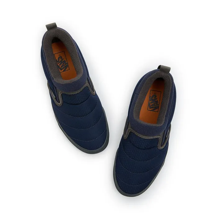 Vans Classics Men SlipOn Mid Cozy Mesh Shoes Blue