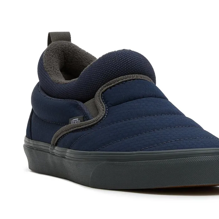 Vans Classics Men SlipOn Mid Cozy Mesh Shoes Blue