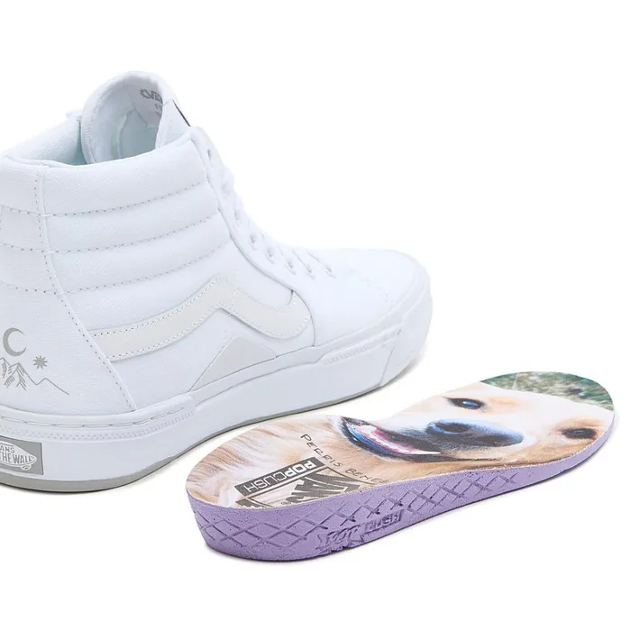 Vans HiTop Shoes Men BMX Sk8Hi X Perris Benegas Shoes White