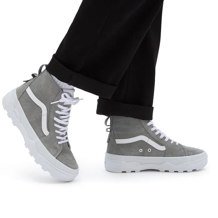 Vans HiTop Shoes Men Sentry Sk8Hi Shoes Grey