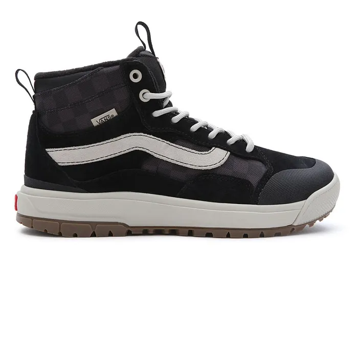 Vans HiTop Shoes Men Tonal Checkerboard UltraRange EXO Hi MTE1 Shoes Black