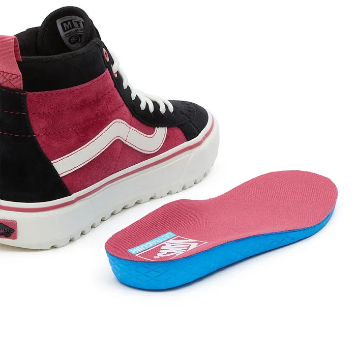 Vans HiTop Shoes Women Sk8Hi MTE1 Shoes Red