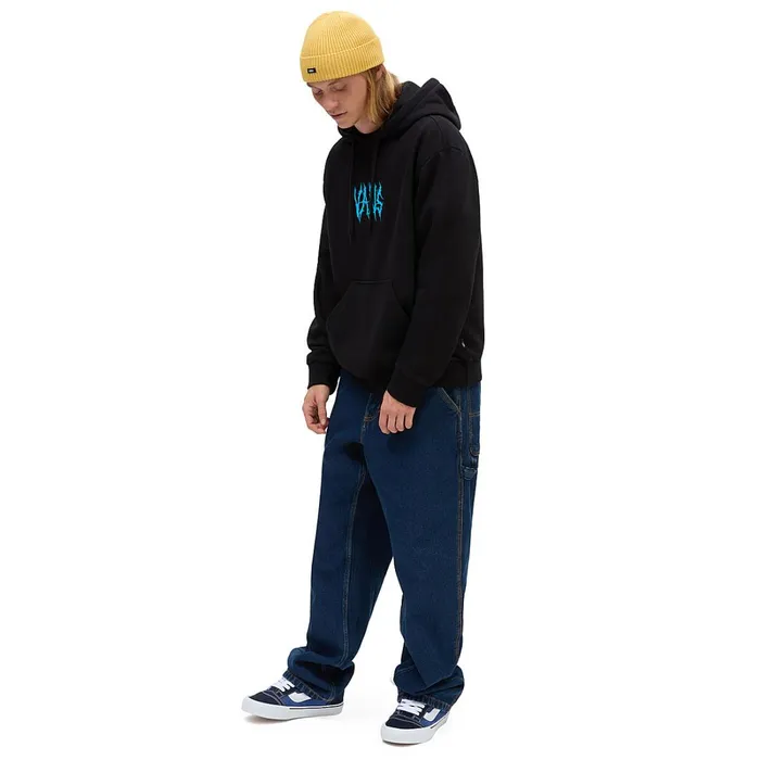 Vans Hoodies and Sweatshirts Men Boxed Joy Relaxed Pullover Hoodie Black