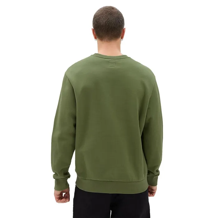 Vans Hoodies and Sweatshirts Men Essential Relaxed Crew Sweatshirt Green