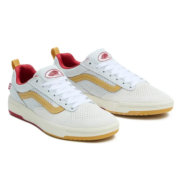 Vans Lowtop Shoes Men Zahba Vintage Sport Shoes White