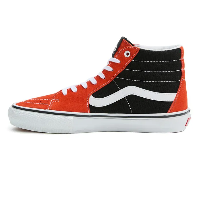 Vans Skate Shoes Men Skate Sk8Hi Shoes Red